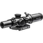 Truglo OMNIA4 Tactical Scope - 1-4x24mm 30mm Illum All Purpose Tactical Reticle (A.P.T.R.) Black
