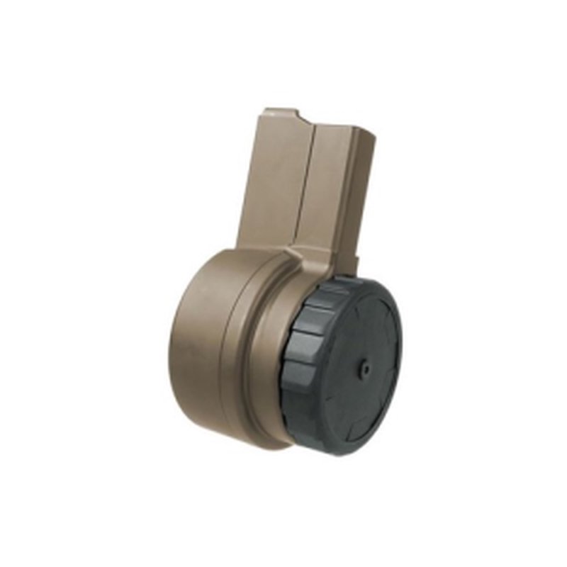 Warrior Systems W-15 Drum Magazine 50rd FDE