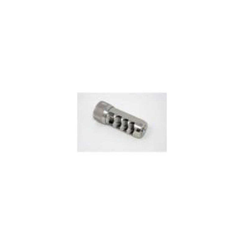 Area 419 Sidewinder Magnum Self-Timing Muzzle Brake 6.5mm 5/8-24 Raw Stainless