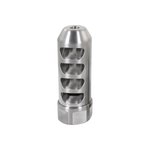 American Precision Arms Gen 2 Little Bastard Self Timing Muzzle Brake - 30 Cal - 5/8x24 - Stainless