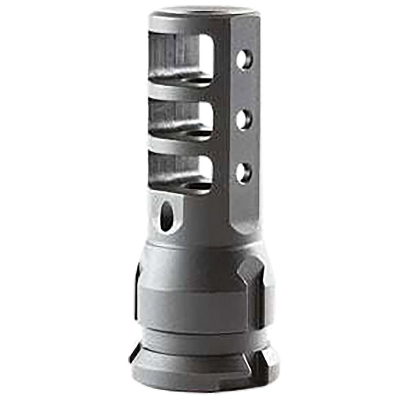 Dead Air KeyMo Muzzle Brake 37/64-28, Black - Effective Recoil Reduction - DA160