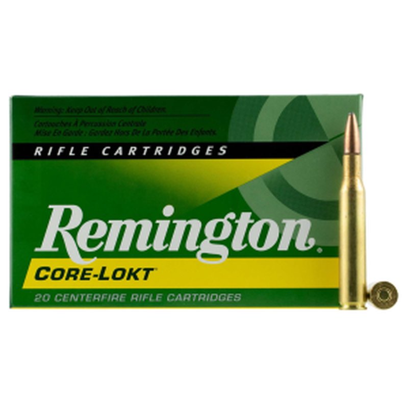Remington 270 Win Core-Lokt PSPCL 130gr Pointed Soft Point Ammunition