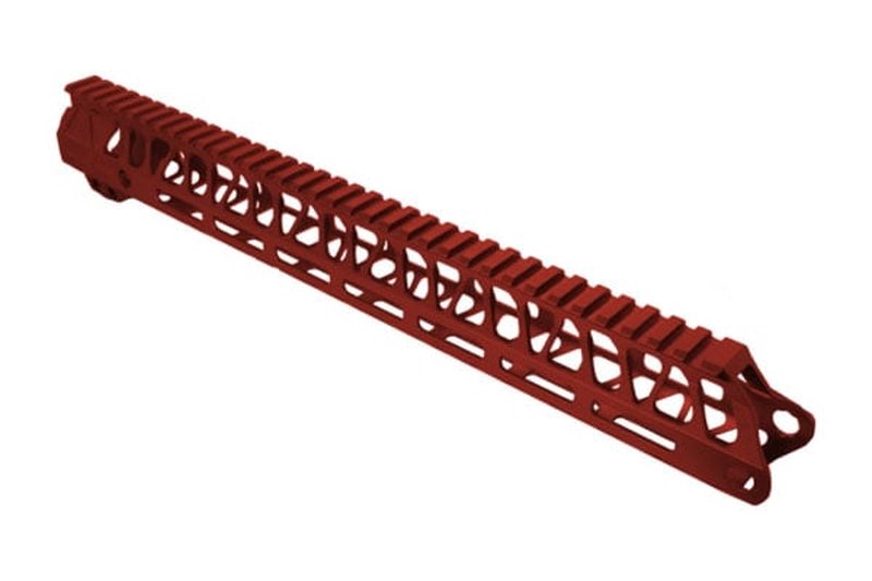 Timber Creek Enforcer 15\" M-LOK Handguard, Red