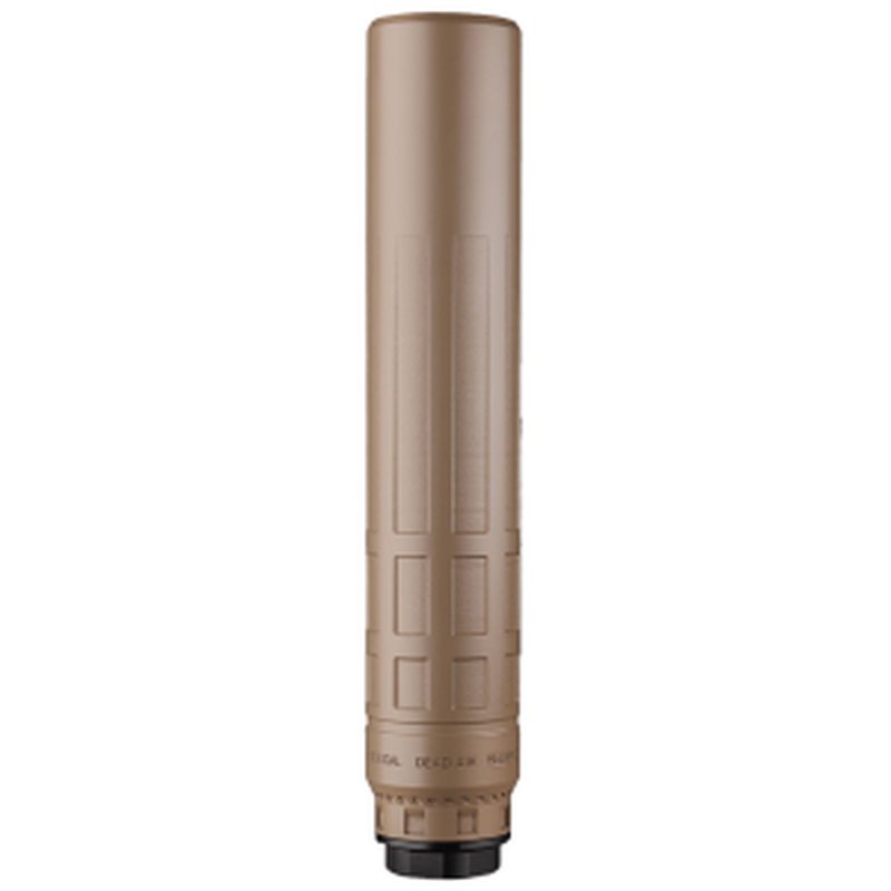 Dead Air Armament Nomax 33 Silencer .33 Caliber with Xemax Adapter 5/8-24 Muzzle Brake FDE