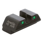 AmeriGlo GL-885R Agent MOS Green Tritium 2-Dot Rear Sight (Glock MOS)
