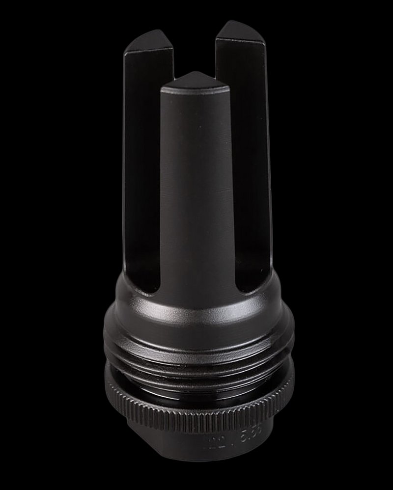 SilencerCo ASR Flash Hider 9mm 13.5x1 LH Black Steel AC1561
