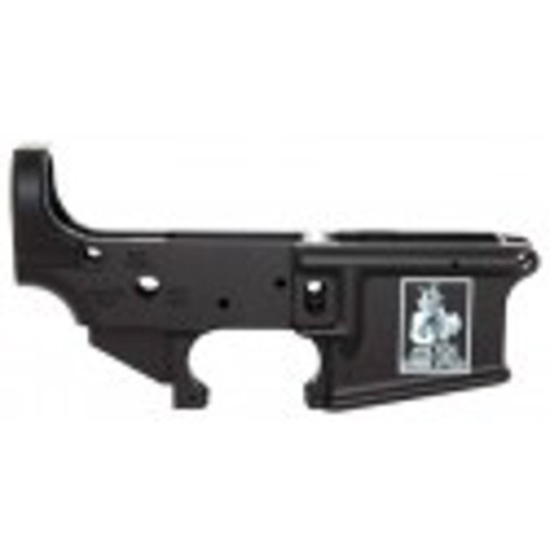 RGUNS STRIPPED LOWER REC BLK WITH ZO