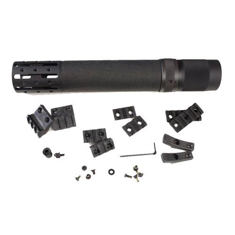 Hogue AR15 Ext. Length FF Forend w/ OverMolded Grip Area/Accessory Attachments
