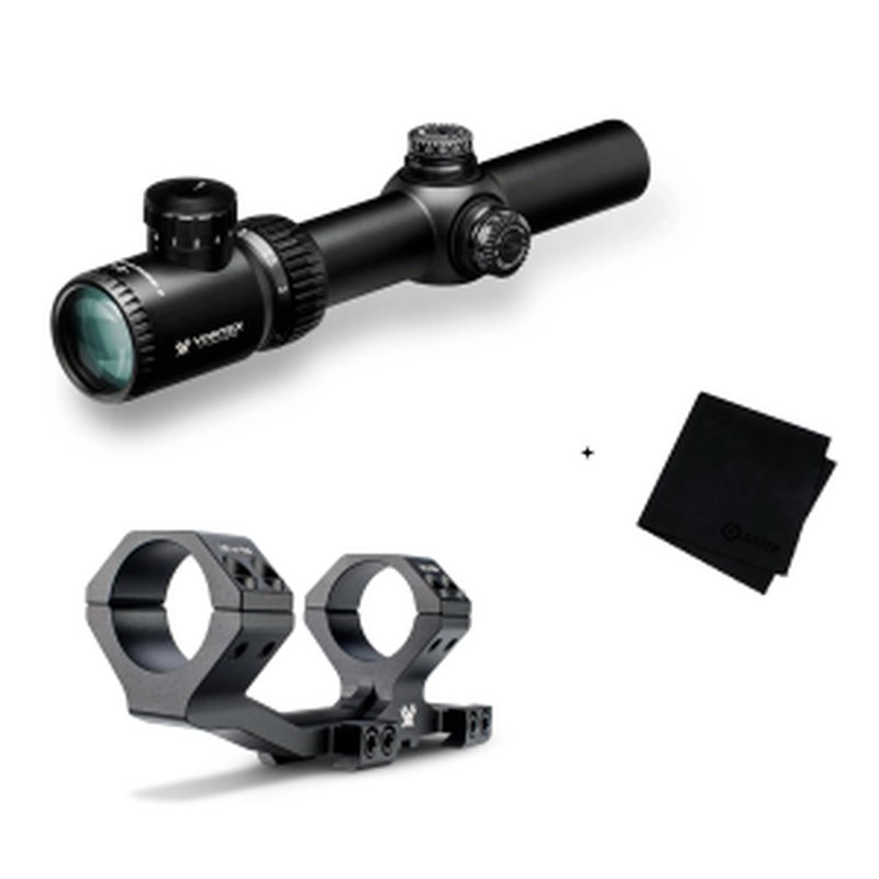 Vortex Crossfire II 1-4x24mm V-Brite 30mm SFP riflescope w/ 30mm Sport mount