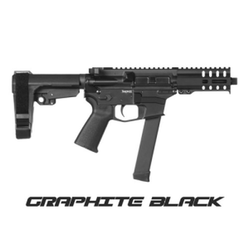 CMMG Banshee 300 MkGs 9mm Pistol, 5 Inch Barrel, Glock Magazine, Black