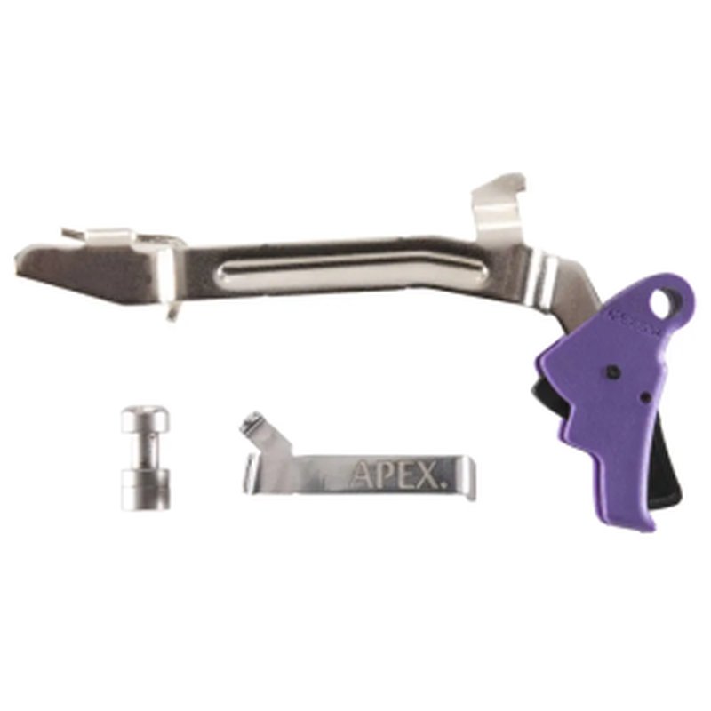 Apex Polymer Action Enhancement Kit for Glock Gen 3/4 - Purple