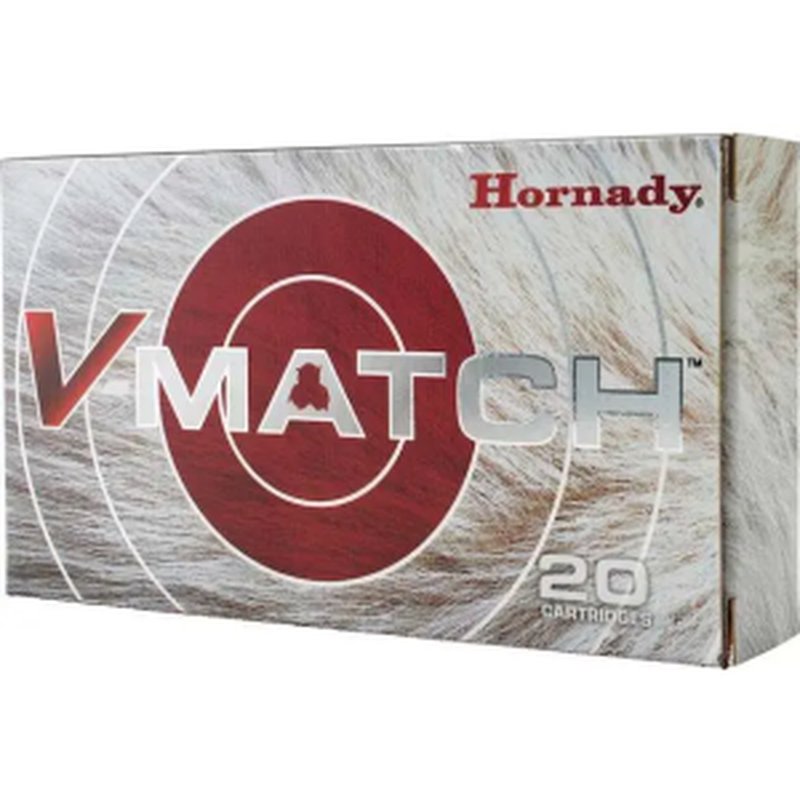 Hornady V-Match 65-grendel 100gr ELD-VT Ammunition 20rds