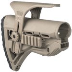 FAB Defense GL-Shock with a GSPC Cheek Riser and GSPCP Picatinny Rail Adaptor