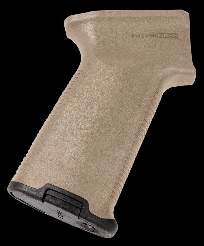 Magpul MOE AK+ Grip for AK-47/AK-74 Flat Dark Earth Overmolded Polymer