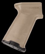 Magpul MOE AK+ Grip for AK-47/AK-74 Flat Dark Earth Overmolded Polymer