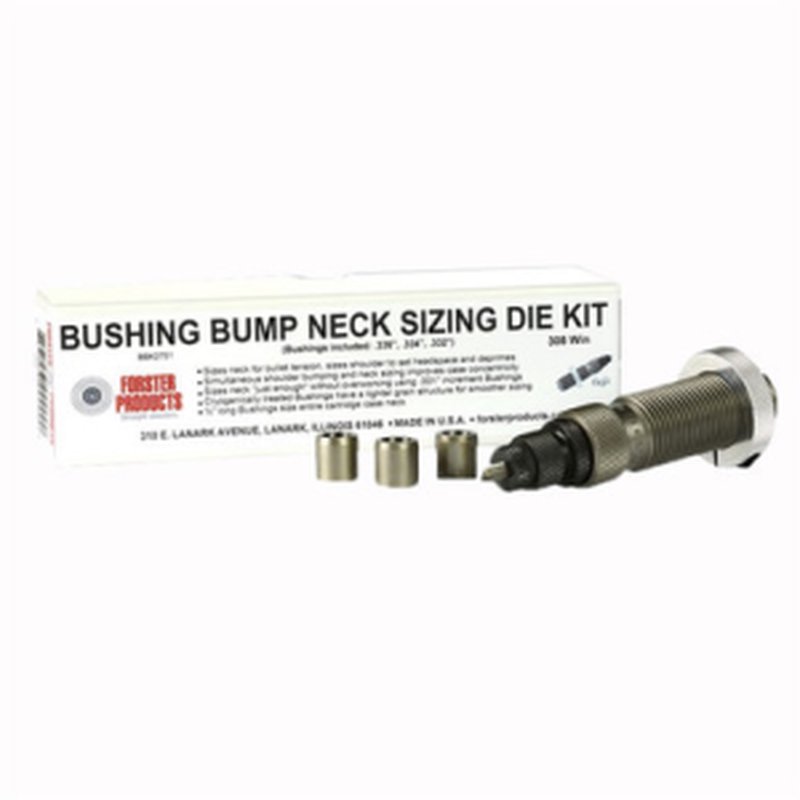 Forster BBK2221 243 Winchester Bushing Bump Neck Die Kit