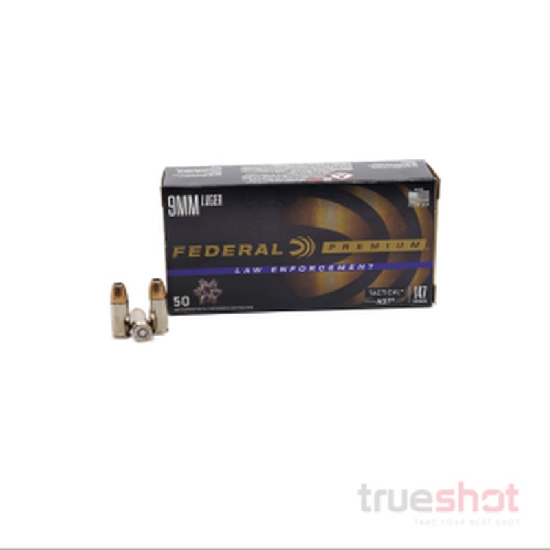 Federal Premium LE HST 9mm 147 Grain JHP Ammunition