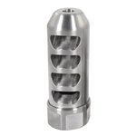 American Precision Arms Gen 2 Fat Bastard Self Timing Muzzle Brake - 30 Cal - 5/8x24 - Stainless