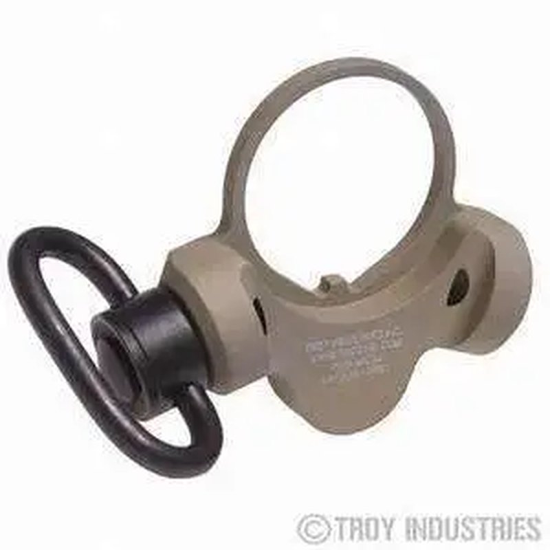 Troy Ind M4 Sling Mount AR-15 FDE Collapsible Stock