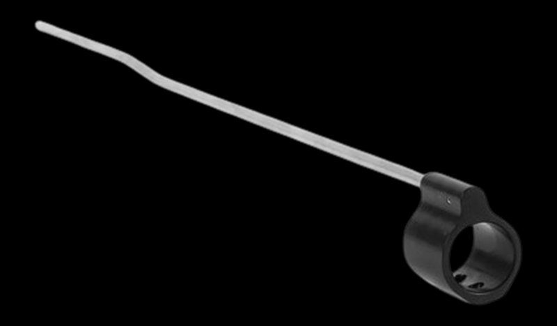 LBE Unlimited AR-15 Gas Block Low-Profile with Mid Length Gas Tube ARLGB-MBLK