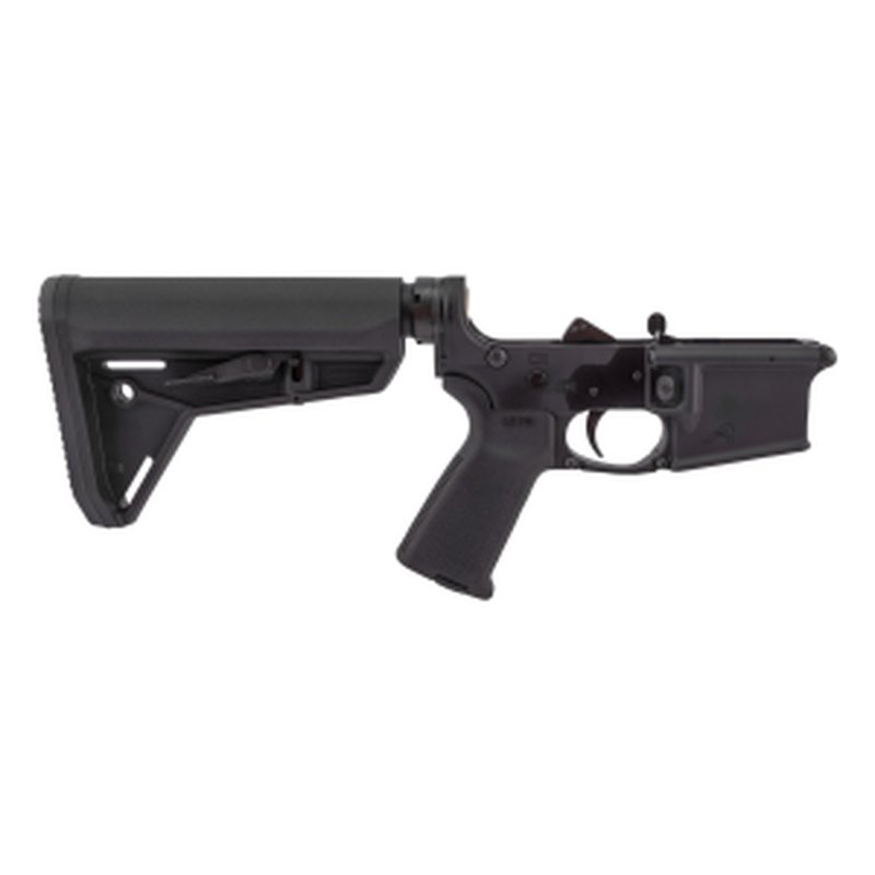 Aero Precision Complete AR-15 Lower Receiver - MOE Grip & SL Carbine Stock - Black