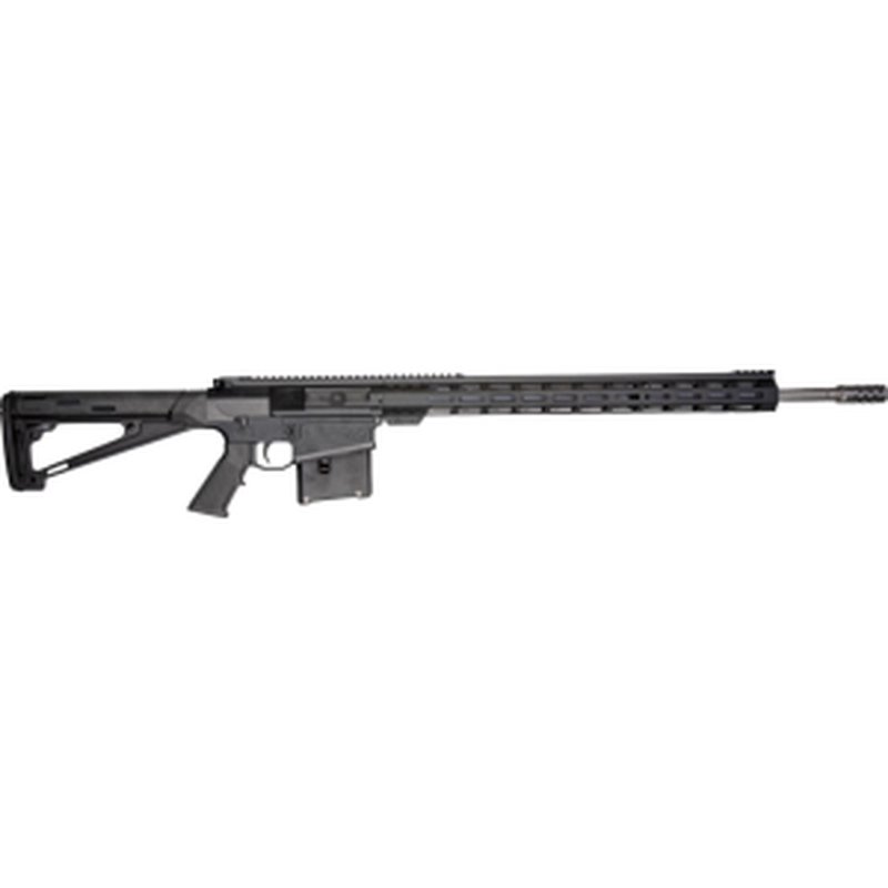 GLFA AR-10 .300 Win Mag 24" 5-Round Semi-Auto Rifle (Great Lakes GL10LA300SS Black GL10)