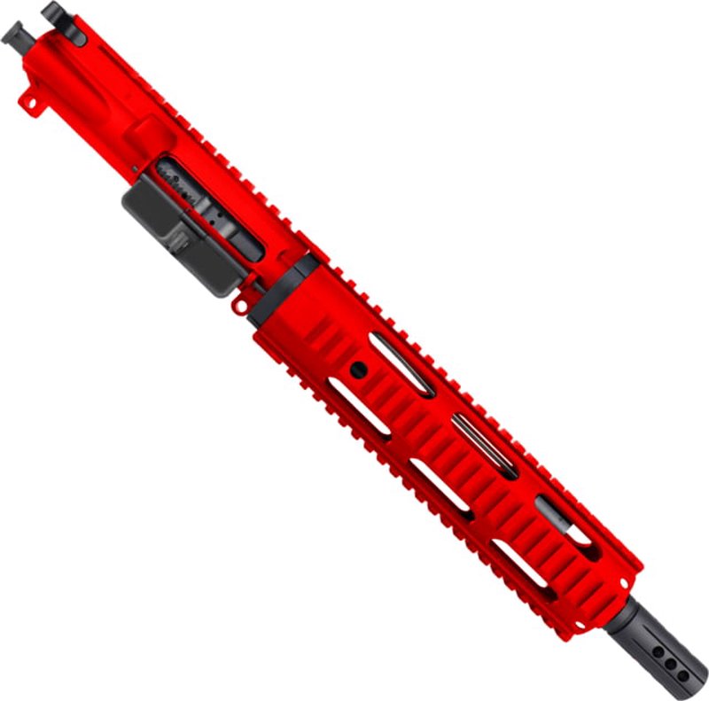 ABC RIFLE COMPANY AR-15 .223 Remington/5.56x45mm NATO Pistol 10in Quadrail Handguard Complete Upper Receiver w/BCG And Charging Handle