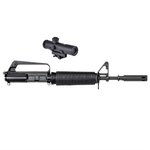 GAU-5A Complete Upper Receiver & 4X Retro Carry Handle Scope
