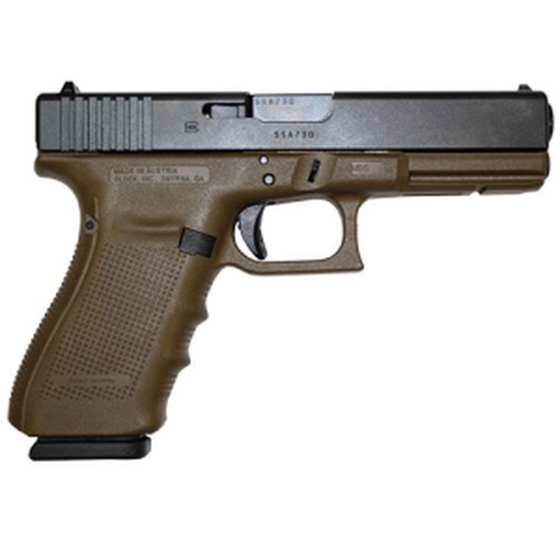 Glock G20 Gen4 Flat Dark Earth 10mm Semi-Auto Pistol