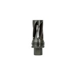 Huxwrx Safety Co Quick Detach Flash Hider 1/2-28, Black - Rapid, Secure Attachment - 2885