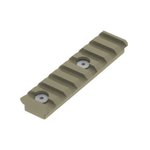 Leapers UTG Pro 8-Slot Keymod Picatinny Rail Section FDE