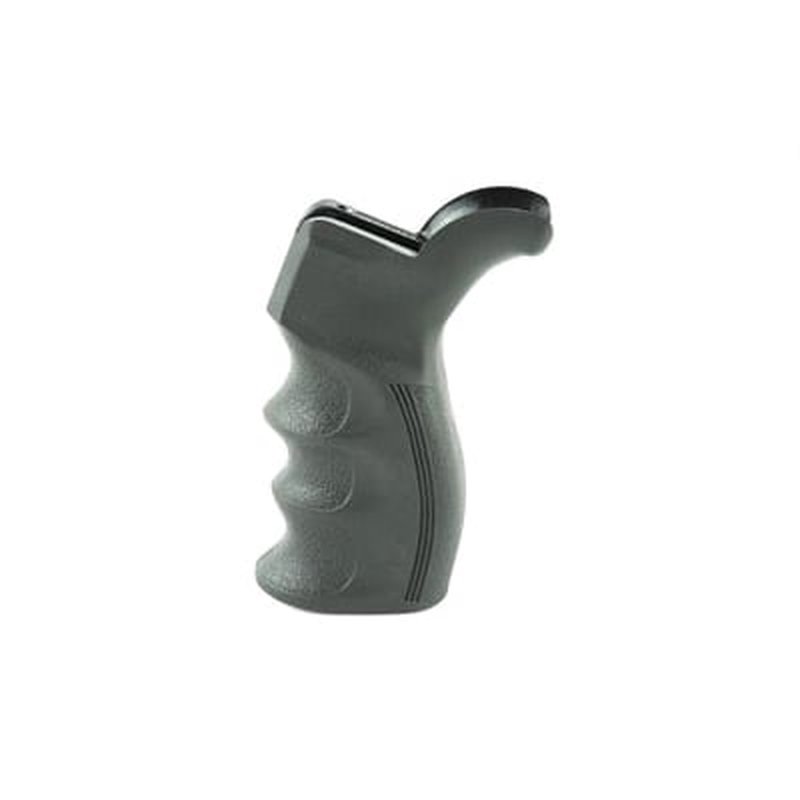 Advanced Technology Classic AR-15 Pistol Grip With Finger Grooves, Black - ARA3200