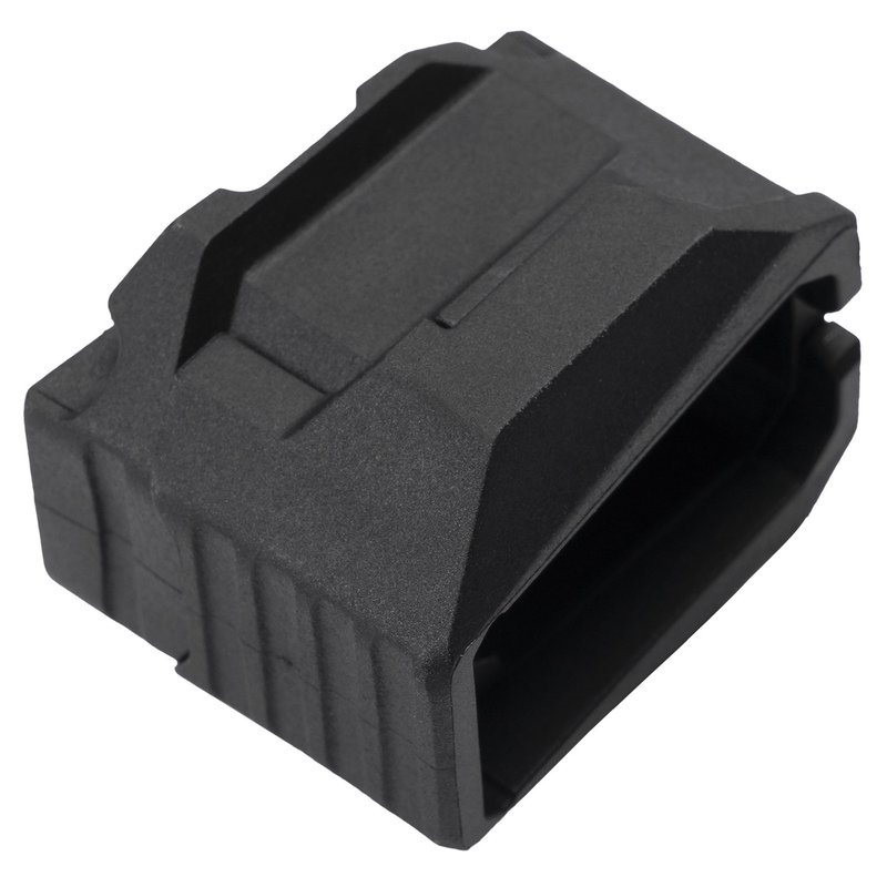Strike Industries M-LOK Stacked Angled Grip, Black - Tactical Angled Grip for Enhanced Weapon