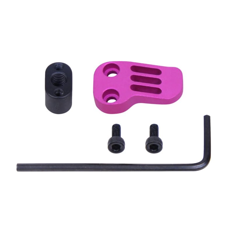 Guntec USA EXT-MC-PINK Extended Magazine Catch Paddle Release for AR-15/AR-308