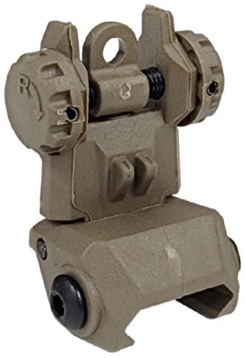 XTS Polymer Rear Flip-Up Sight