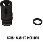 Vltor Flash Hiders and Compensator, .223, Thread 1/2-28 VC-A1 Black