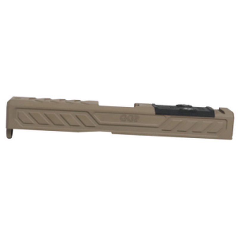 Grey Ghost Precision GGP-19 Stripped Slide Ver 6 FDE for Glock 19 Gen 3