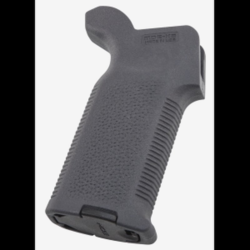 Magpul MOE-K2 Grip AR-15/M4 Grey Vertical Angle MAG522-GRY