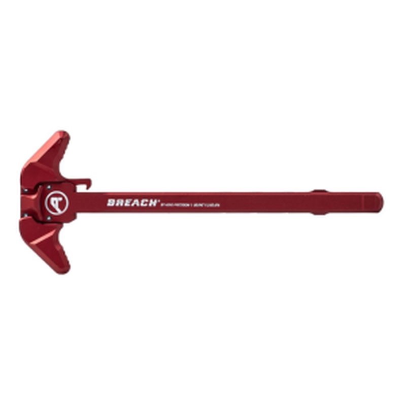 Aero Precision AR10 BREACH Ambi Charging Handle with Large Lever - Bordeaux Red Anodized - APRA700501C