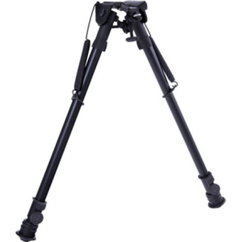 Aimtech AFA-10852 Heavy Duty Bipod, Adjustable 13.5-23" Matte Black