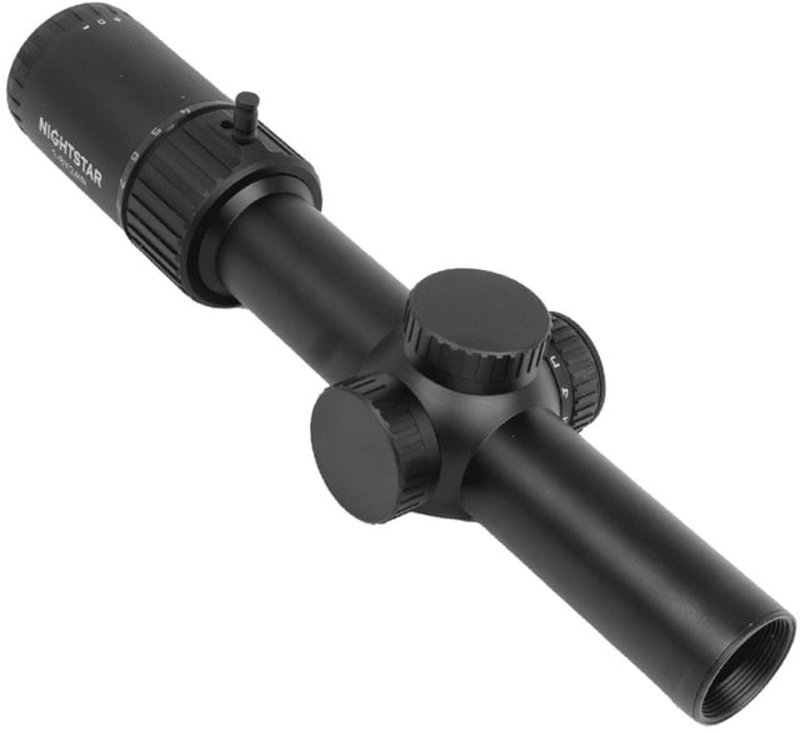 NightStar 1-8x24mm 30mm Tube Rifle Scope, Second Focal Plane NS11150R