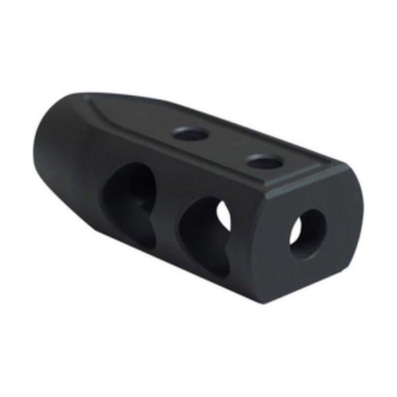 Timber Creek 223 Heart Breaker Muzzle Brake 1/2x28 Black Cerakote