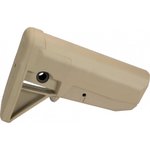 Bravo GFSMOD0FDE BCMGunfighter Stock Assembly Mod 0 Poylmer Flat Dark Earth