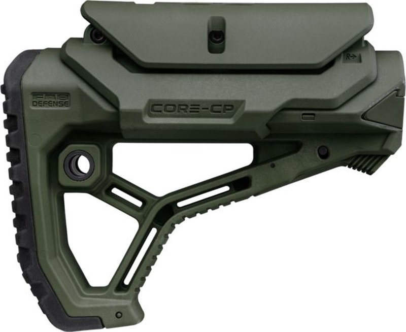FAB Defense GL-CORE CP AR-15 Buttstock for Mil-Spec and Commercial Tubes
