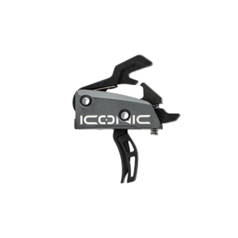 Rise Armament Iconic 2-Stage 3lb Trigger w/ Anti-Walk Pins Gray
