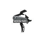 Rise Armament Iconic 2-Stage 3lb Trigger w/ Anti-Walk Pins Gray