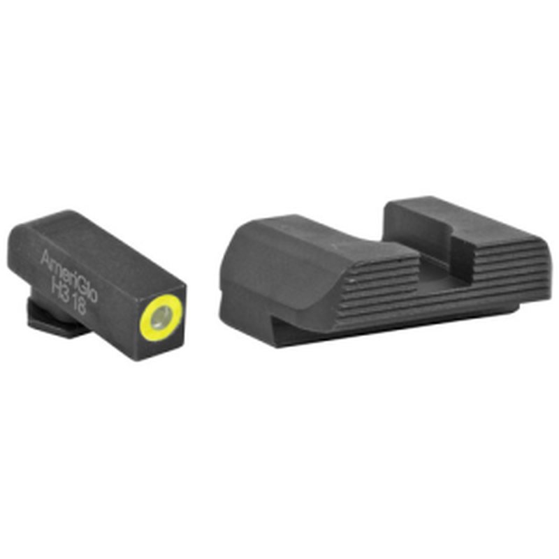 Ameriglo GL-705 Protector Tritium Front/Rear Sights for Glock 42/43