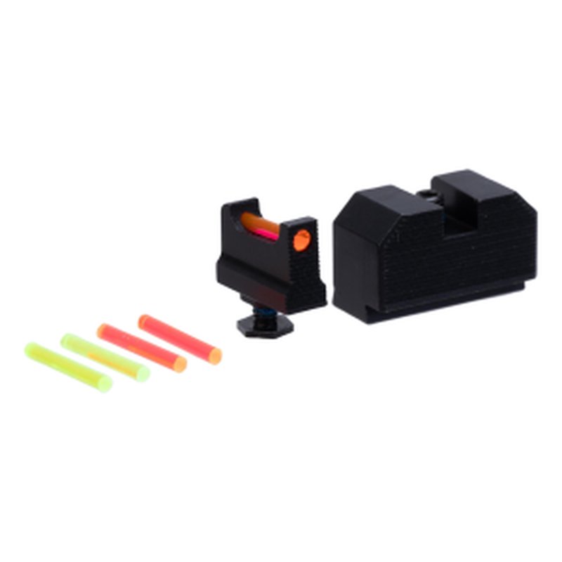 Night Fision Optic-Height Fiber Optic Front Sight Set for Glock 17/19/45