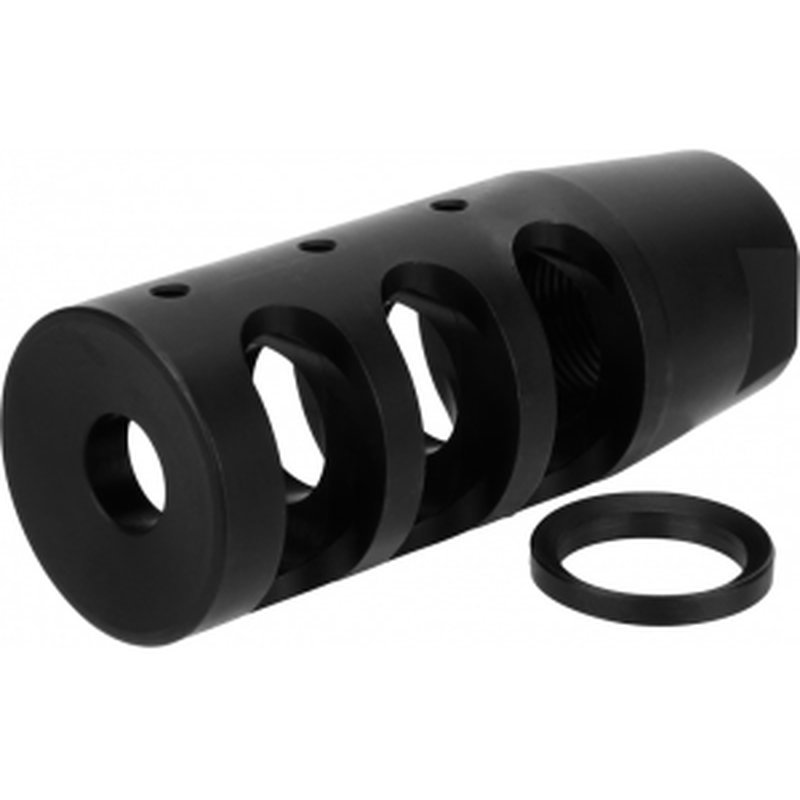 TacFire MZ1002-N Compact Compensator 1/2-28 5.56 Black Nitride