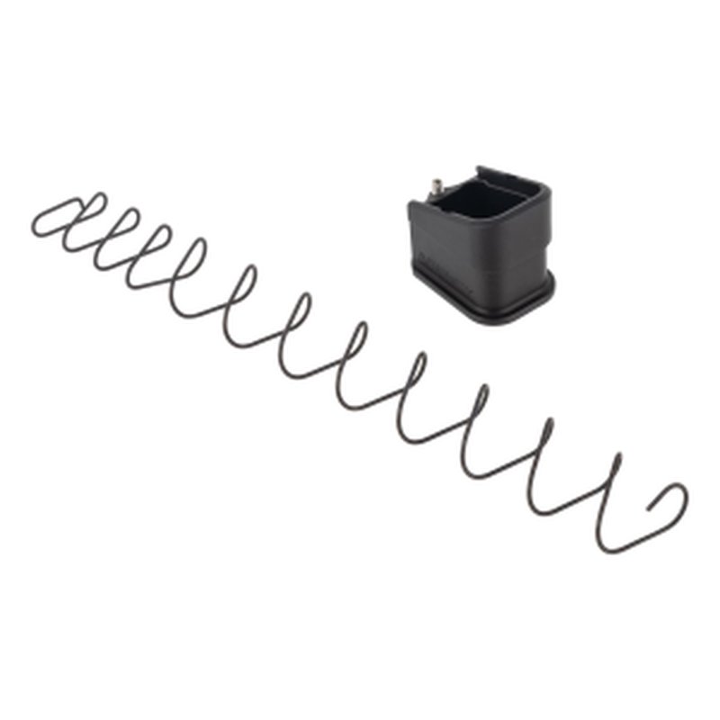 Agency Arms +5 Glock 17 Magazine Basepad Extension (Black)